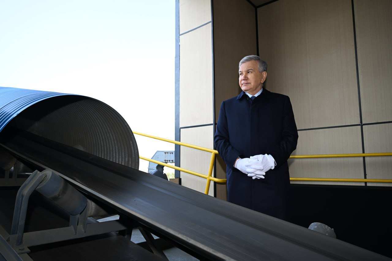 Prezidentimiz mis konsentratini ishlab chiqarish jarayonini kuzatdi