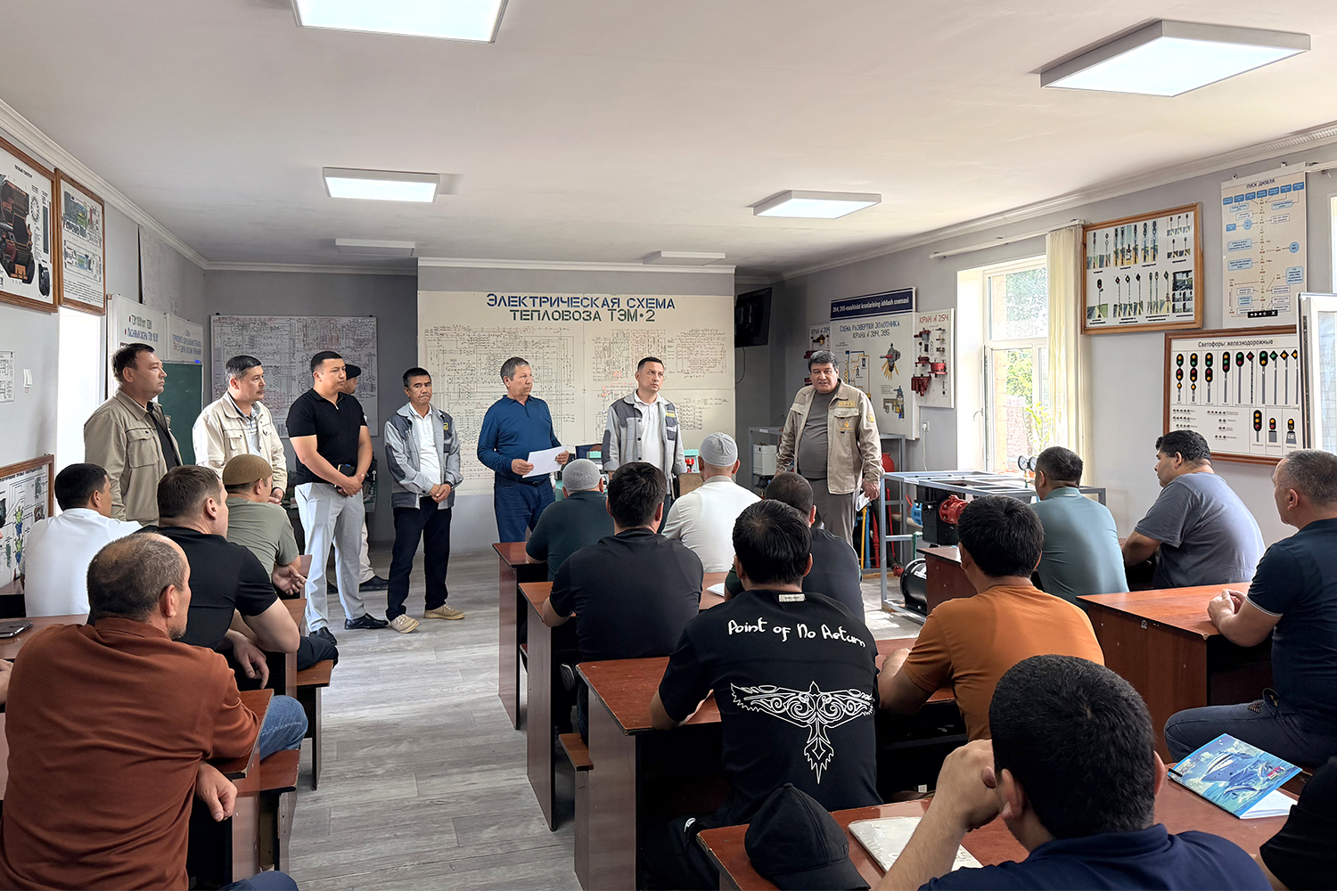 Sanoat temir yo'l transporti boshqarmasi 2-temiryo'l sexida innovatsion loyiha