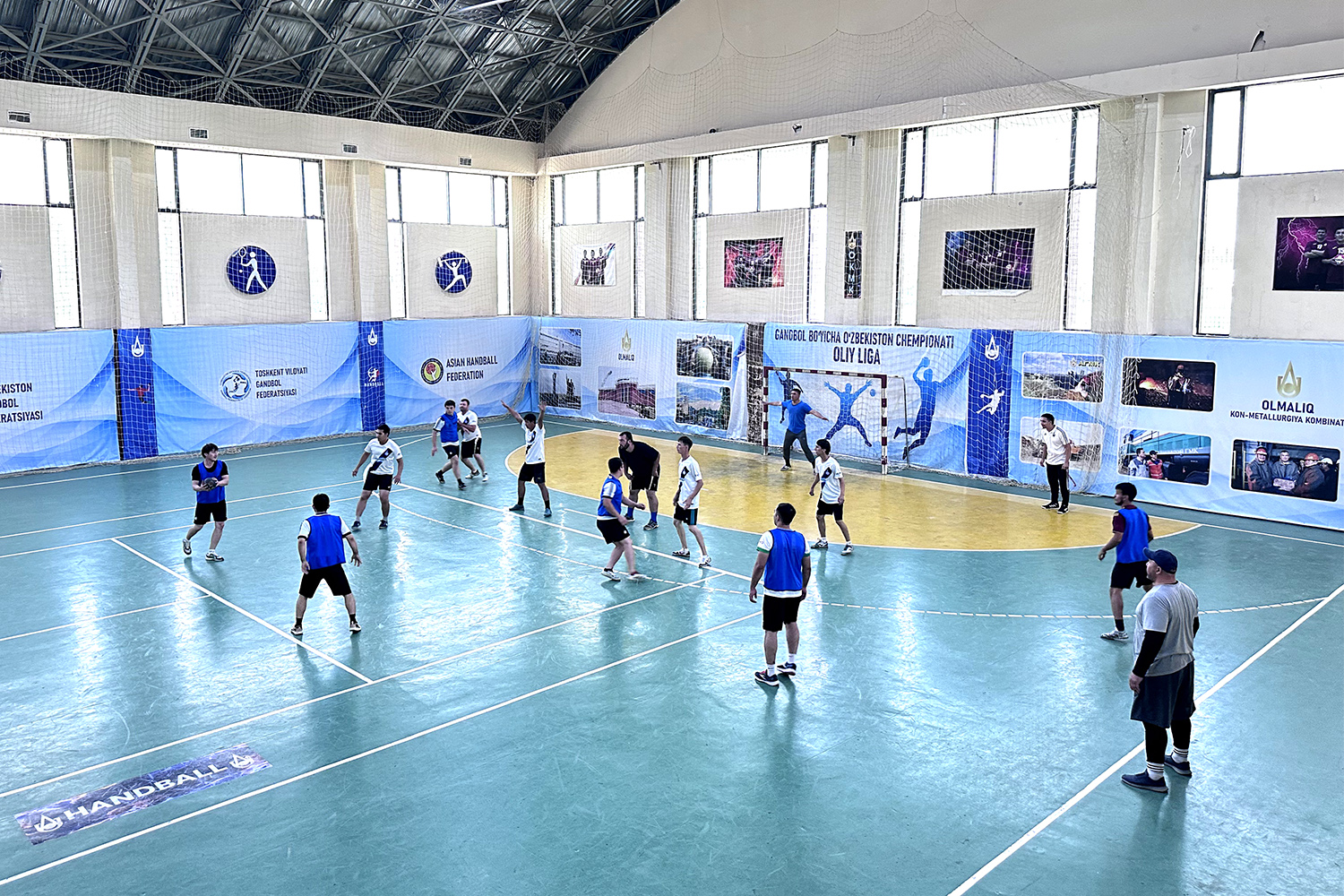 «Спартакиада АГМК-2025»: определены победители в гандболе