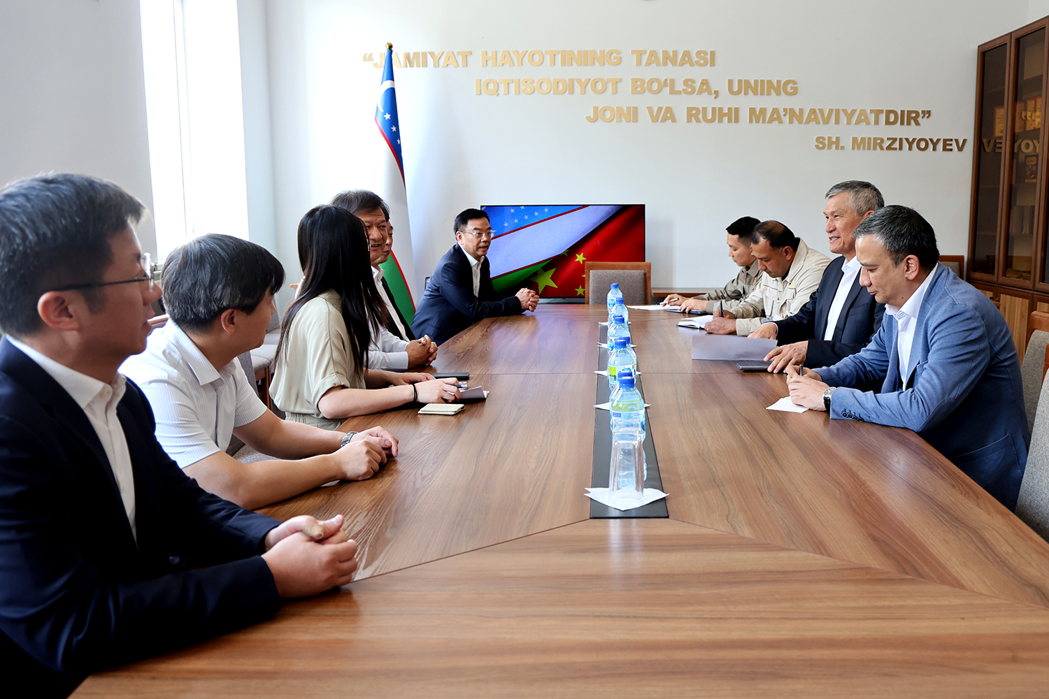 АГМК посетили представители провинции Цзянси и компании «China Nerin Engineering Co., Ltd»