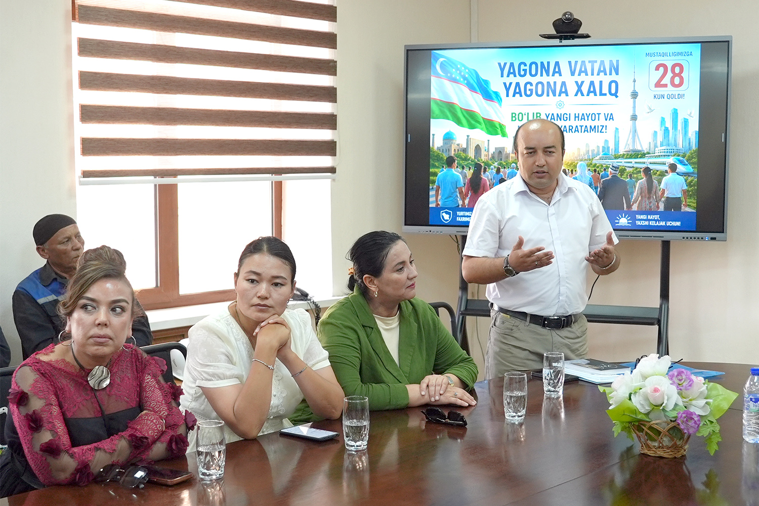 “Yagona Vatan, yagona xalq bo‘lib, yangi hayot va kelajak yaratamiz!”
