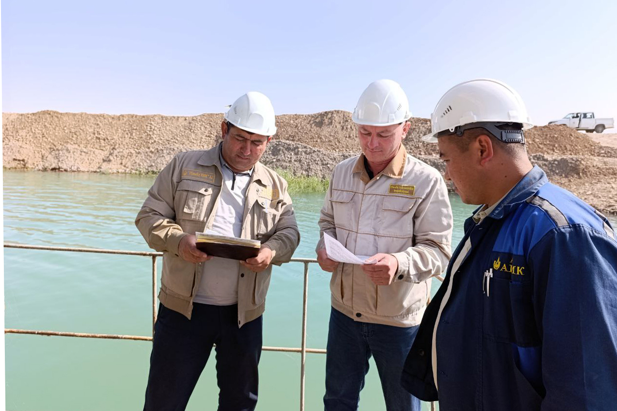 Проведена проверка на хвостохранилище МОФ