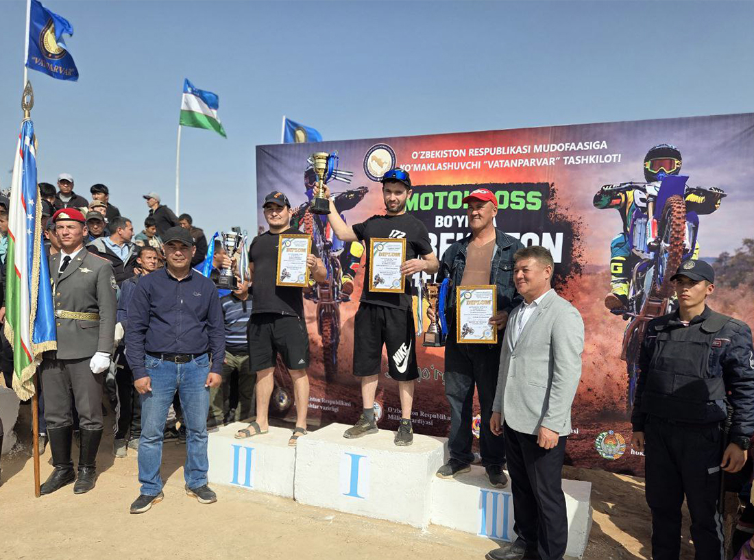 O‘zbekiston chempionatining birinchi bosqichi: OKMK motokrosschilaridan zafarli start