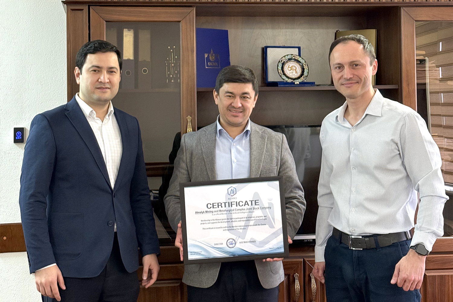 OKMK AI Alliance ishtirokchisiga aylandi