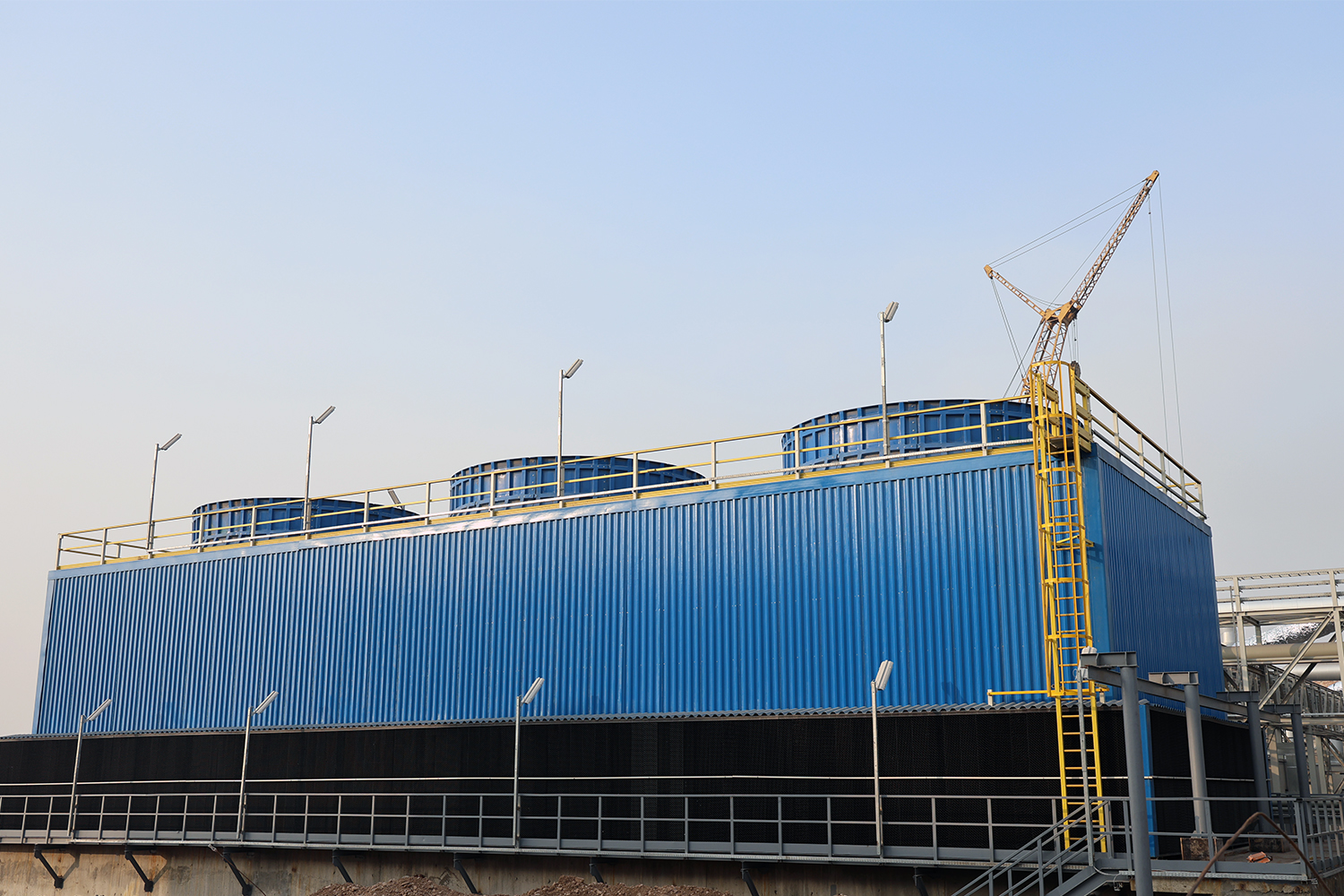 СК-6: продолжаются работы по монтажу и наладке оборудования