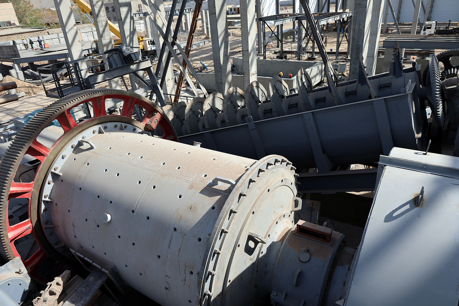 Строительство ЗИФ идёт полным ходом