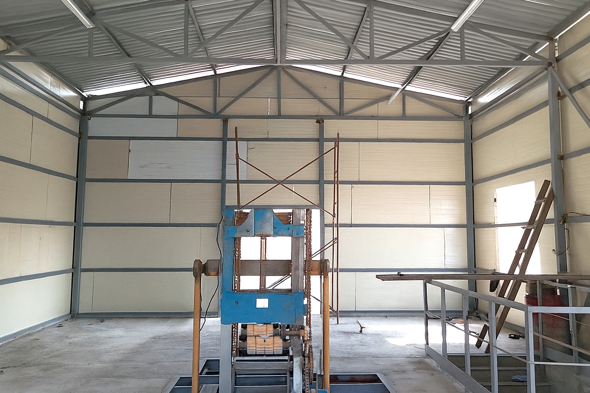 Construction of sawmill is nearing completion