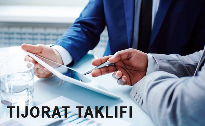 Dastlabki tijorat takliflarni olish uchun e'lon